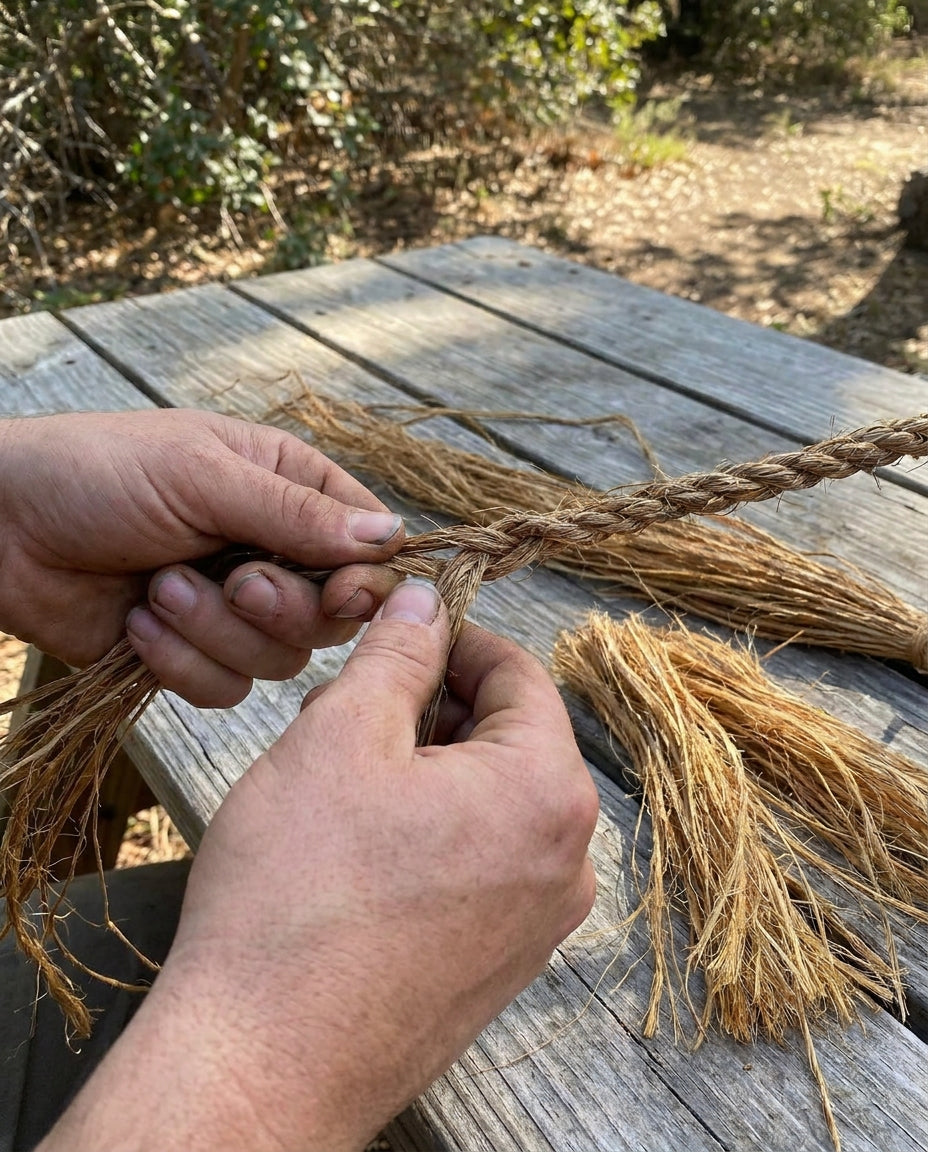 How to Make Strong Cordage from Plant Fiber: Processing Steps and Best Plants