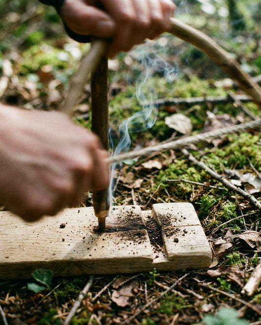 Why Does Friction Fire Actually Work? The Real Physics of Firestarting