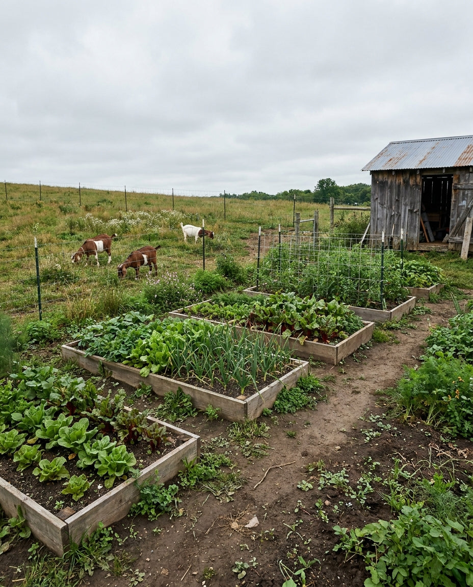 How Much Land Do You Actually Need to Be Self-Sufficient?